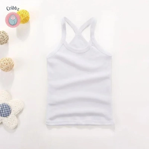Childrens Cotton Casual Summer Vests