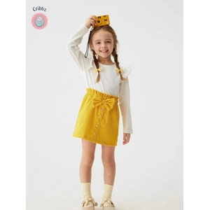 Cribbz Summer Cute Baby Girl Floral Bow Skirt