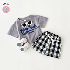 Casual Newborn Boys T-Shirt and Shorts Set