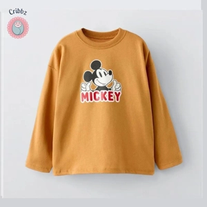 Casual Autumn Long Sleeve Tees for Kids