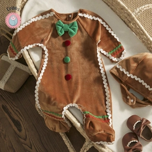 Newborn Gingerbread Man Christmas Costume