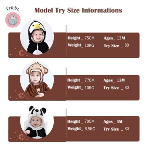 Cozy Unicorn Hooded Baby Pajamas