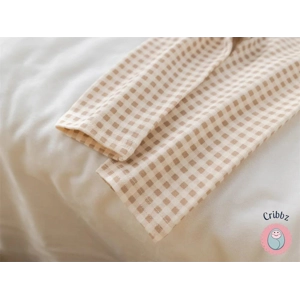 Cribbz Toddler Plaid Bodysuit & Pants Sleep Set