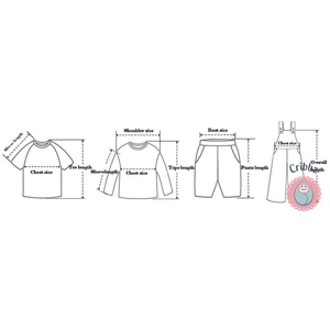 Baby Striped Romper Jumpsuit Set