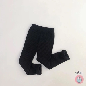 High Elastic Knitted Childrens Sweater Pants