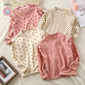 Kids Floral Long Sleeve T-Shirt for Boys and Girls