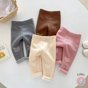 Cozy Thicker Fleece Leggings for Children