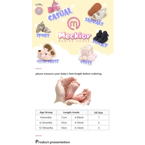 Lightweight Non-Slip Baby Crib Sneakers