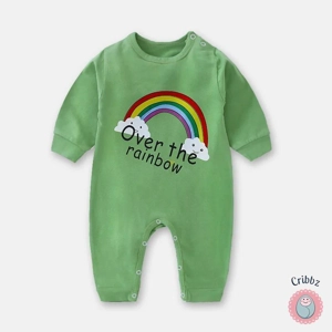 Cotton Newborn Long Sleeve Romper