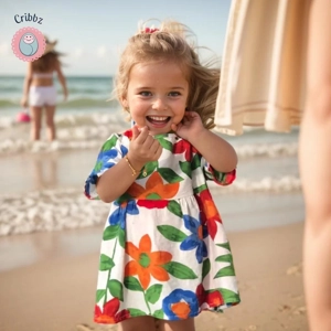 Summer Princess Cotton Baby Dress
