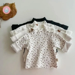 Soft Long-Sleeve Turtleneck Shirts for Girls