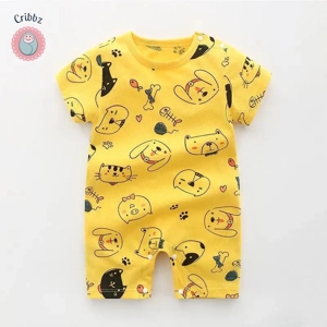 Summer Cartoon Baby Romper Jumpsuit