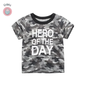 Cartoon Car Print Kids T-Shirt