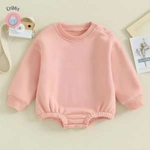 Warm Autumn Winter Baby Rompers Jumpsuits