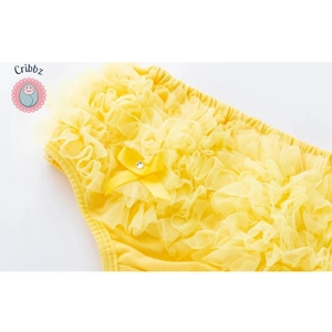 Baby Girls Cotton Ruffled Bloomers