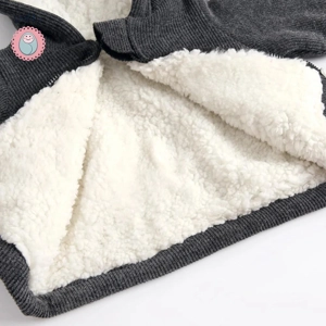 Cute Hooded Winter Coat for Infants