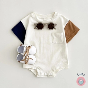 Cotton Baby Triangle Romper Jumpsuit