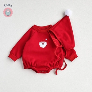 Christmas Santa Claus Baby Bodysuit