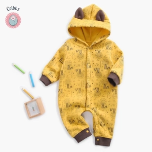 Winter Baby Boys Animal Jumpsuit Romper