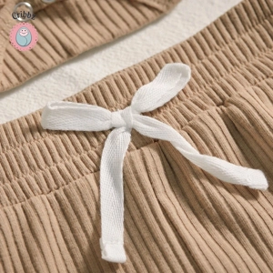 Knit Baby Romper and Pants Set