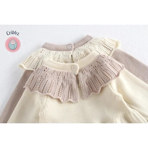 Knitted Autumn Dress for Girls 0-5Y