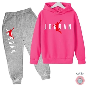 Charming Hoodie and Trousers Set for Kids