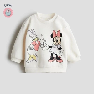 Minnie Mouse Cartoon Sweatshirt for Kids