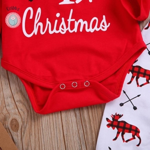 Festive Newborn Christmas Baby Outfit Set