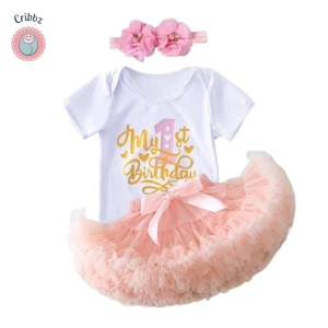 Baby Girls Tutu Outfit with Headband