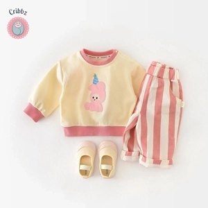 Cool Kids High Waist Striped Pants