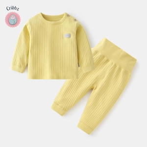 Cozy Thermal Pajama Set for Babies