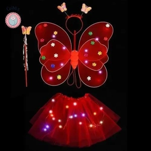 Colorful LED Fairy Princess Costume Set