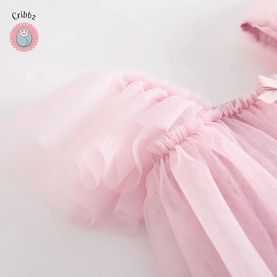Summer Princess Sleeveless Baby Dress title=