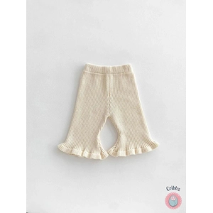 Soft Knit Flare Autumn Baby Girl Pants