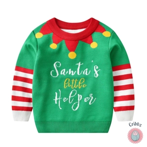 Childrens Cartoon Mickey Pullover Sweater