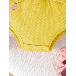 Cute Pink Bow Baby Onesie Set