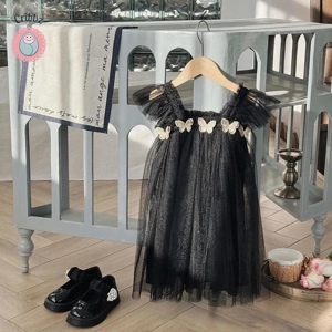 Summer Butterfly Tutu Dress for Girls