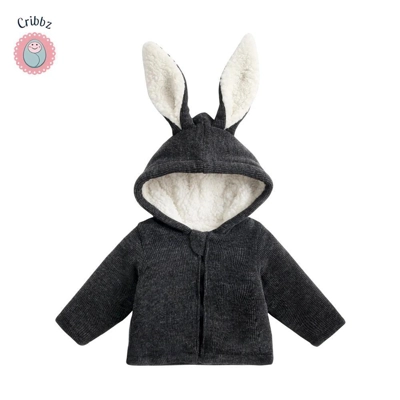 Cute Hooded Winter Coat for Infants title=