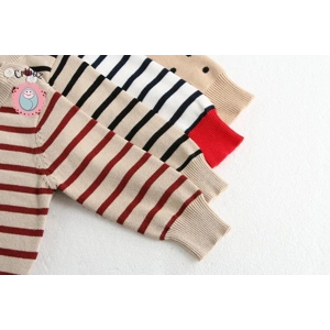 Classic Stripe Knitted Baby Sweatshirt