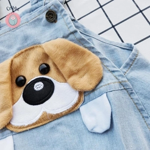 Toddler Summer Denim Jeans Overalls Set