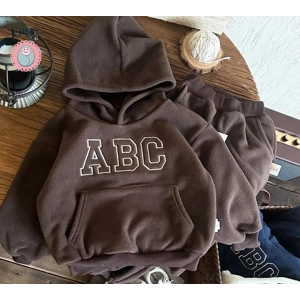 Winter Teddy Fleece Tracksuit for Kids