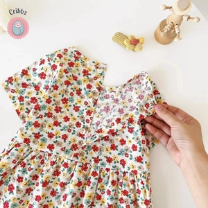 Floral Summer Dress for Baby Girls