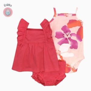Newborn Summer Girls Clothing Set