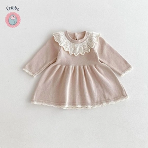 Autumn Girls Knitted A-line Dress