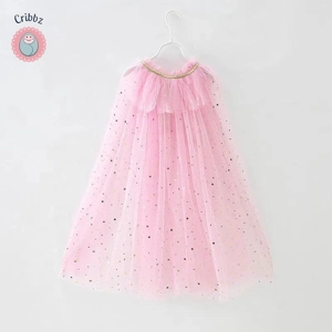 Elegant Tulle Cloak for Kids Costumes