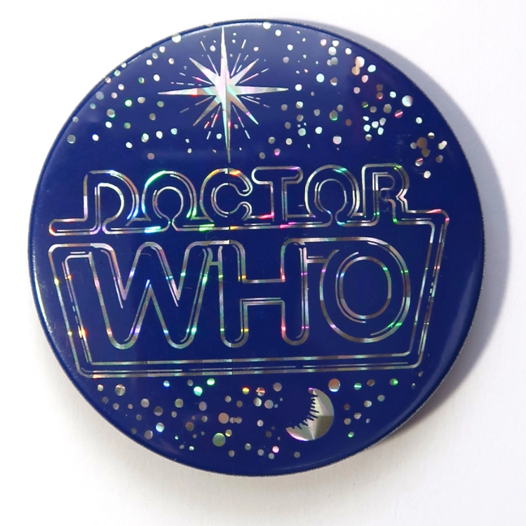 1980s Doctor Who Blue Hologr..
