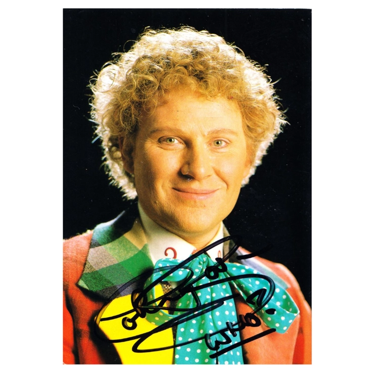 Colin Baker Signed The 6th D..