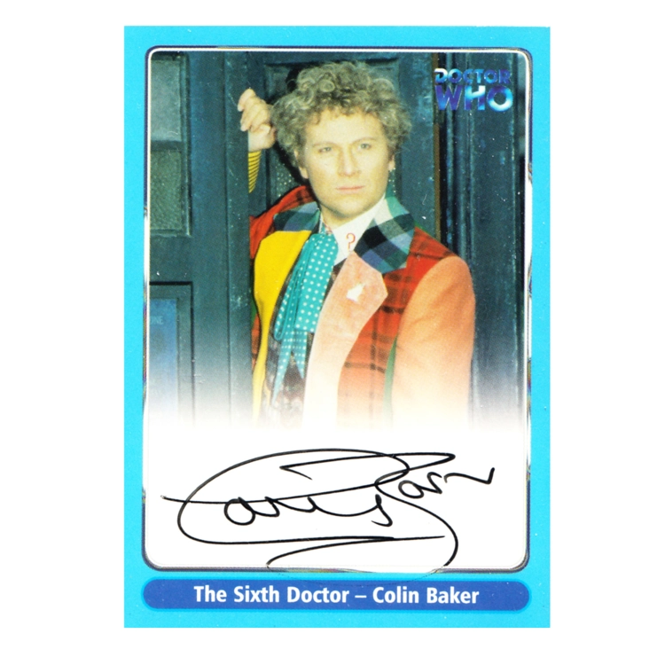 6th Dr Colin Baker Signed Do..