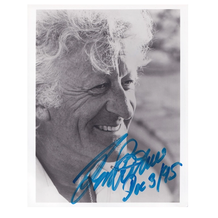 Jon Pertwee Signed The ..