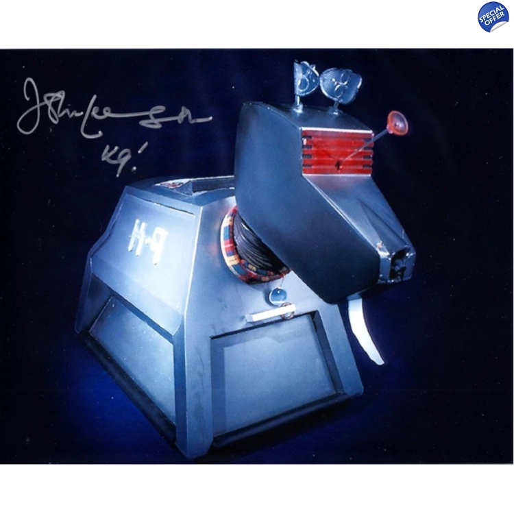 John Leeson Signed K9 Doctor..